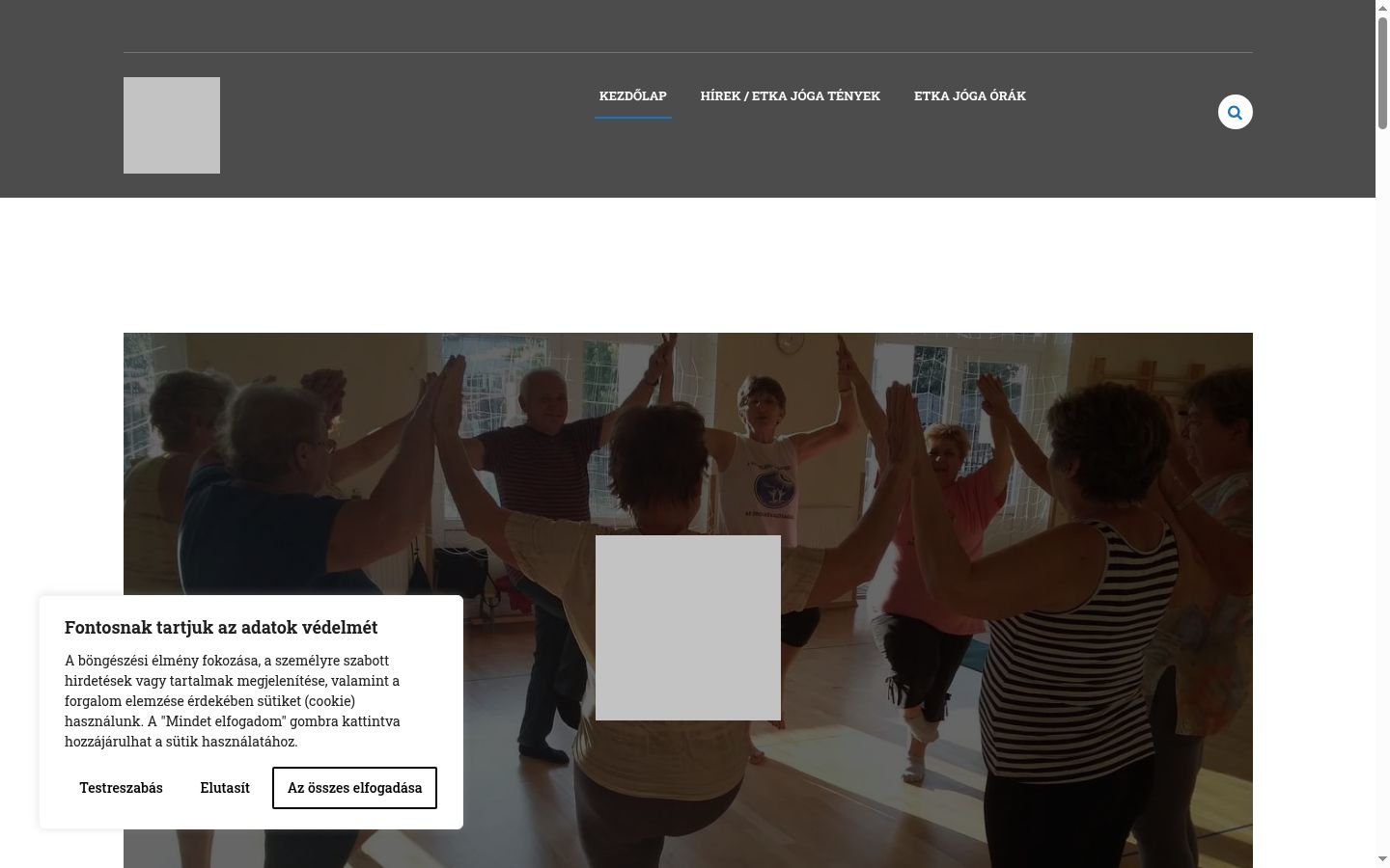 Zrzut ekranu banera zgody wyświetlanego przed jakąkolwiek interakcją