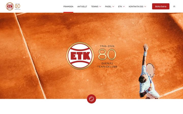 Екранна снимка на etktennis.fi