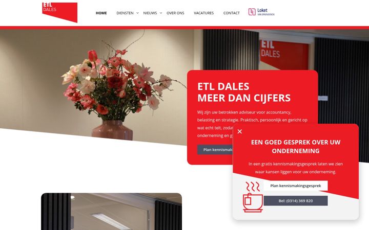 Screenshot ta' etl-dales.nl