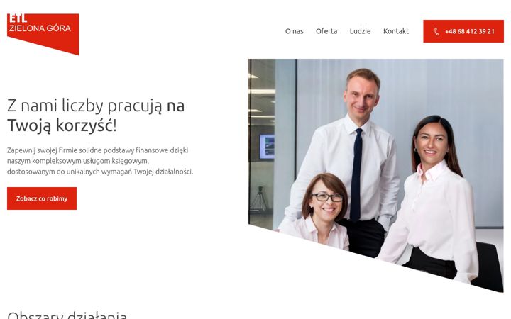 Kuvakaappaus sivustosta etl-zg.pl