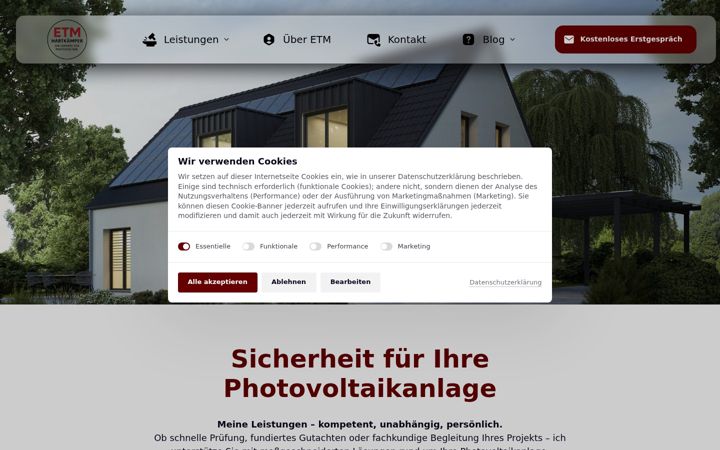 Screenshot of etm-hartkaemper.de
