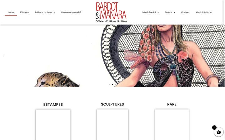 Screenshot of etmilocreabardot.com