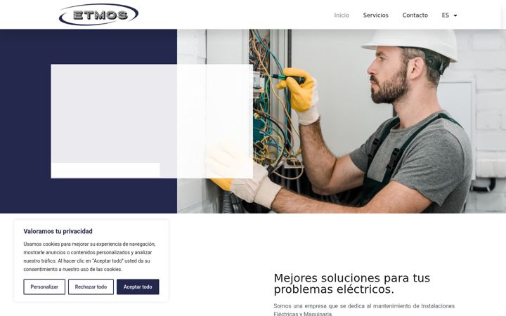 Screenshot of etmos.es