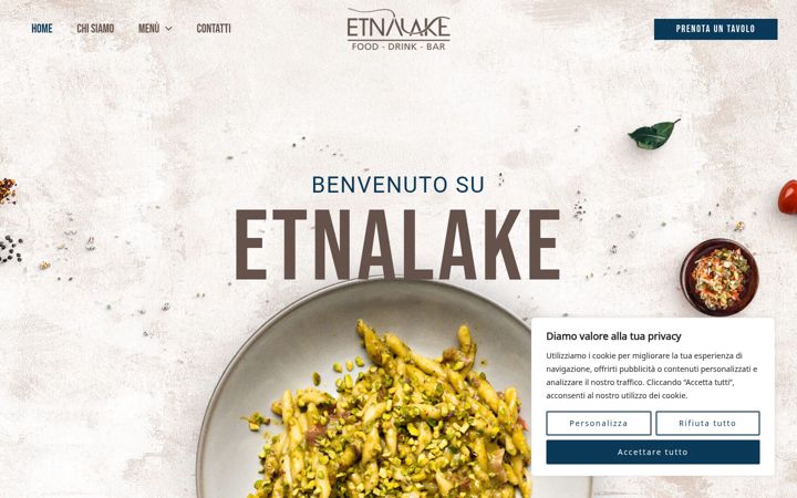 Skærmbillede af etnalake.it