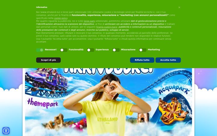 Screenshot of etnaland.eu