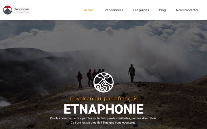 Snimka zaslona za etnaphonie.com