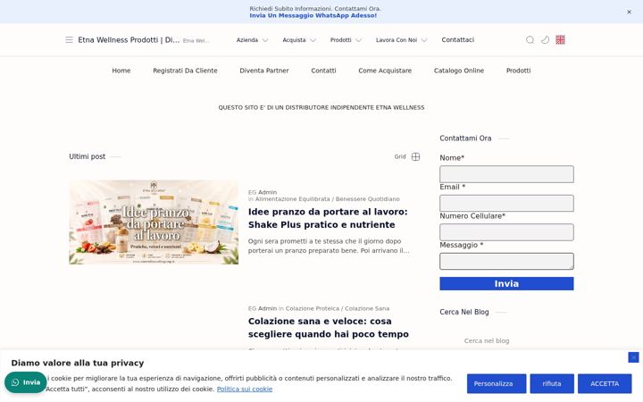 Screenshot of etnawellnesselitegroup.it