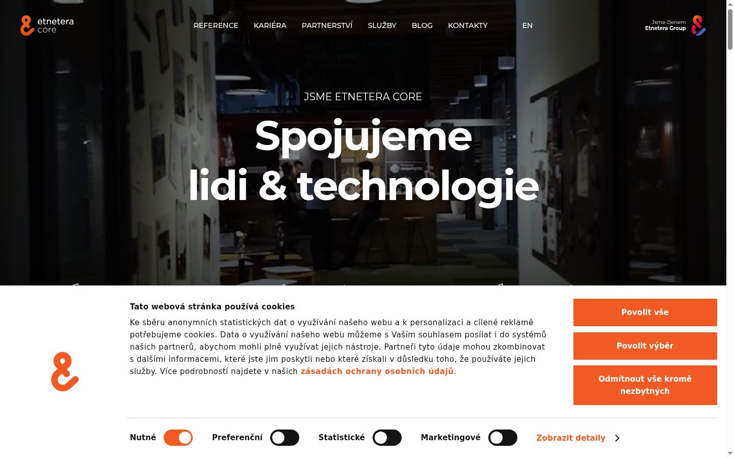 Screenshot tal-banner tal-kunsens muri qabel kwalunkwe interazzjoni