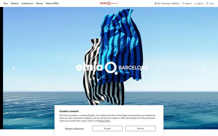 Screenshot of etniabarcelona.com