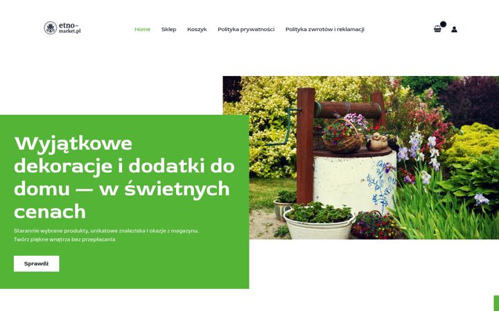 Screenshot of etno-market.pl