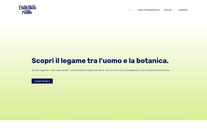 Screenshot of etnobotanicainpillole.altervista.org