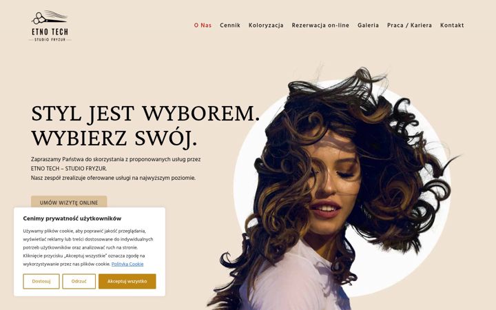 Screenshot of etnotech.pl