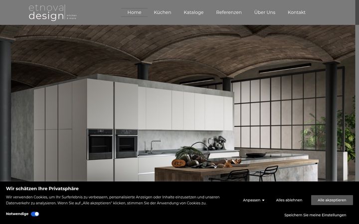 Екранна снимка на etnovadesign.ch