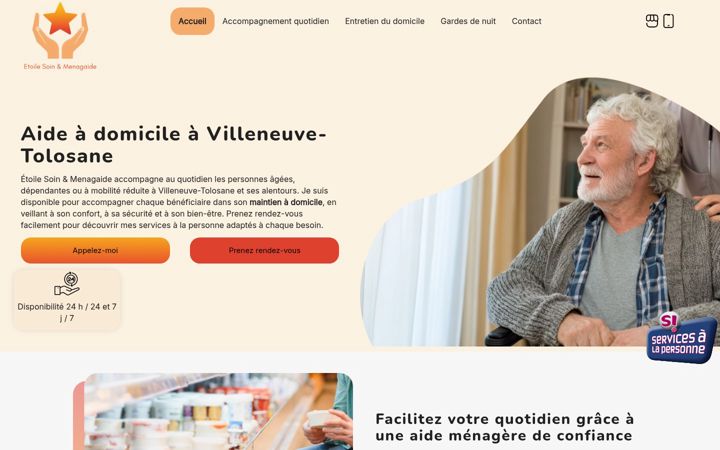 Screenshot of etoile-menagaide.fr