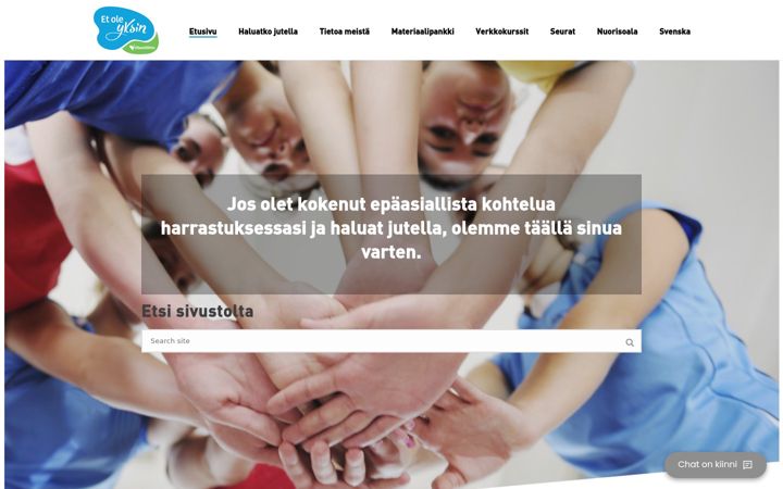 Екранна снимка на etoleyksin.fi
