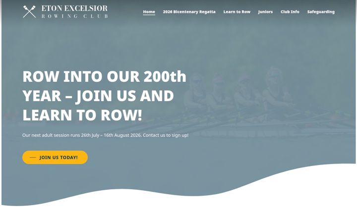 Screenshot of etonexcelsiorrowingclub.org