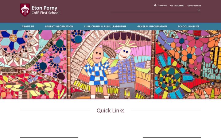 Screenshot of etonporny.org.uk
