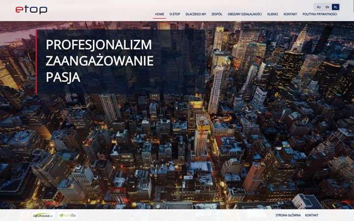 Screenshot of etop.pl