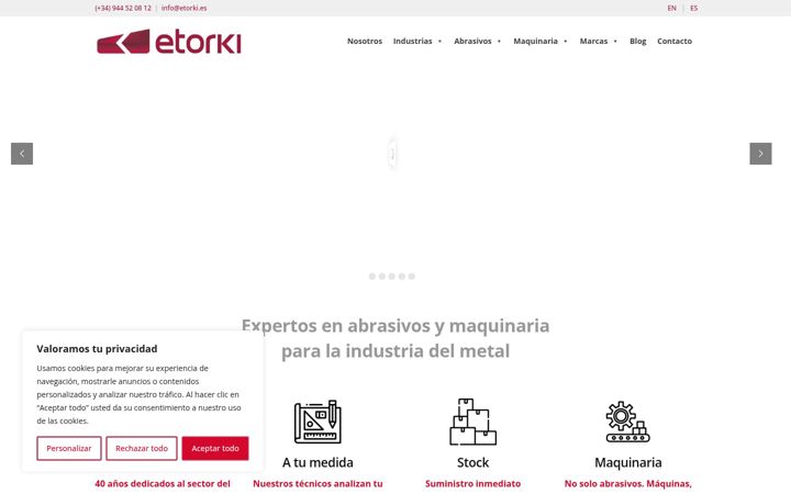 Screenshot of etorki.es
