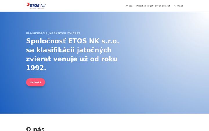 Snímek obrazovky etosnk.sk