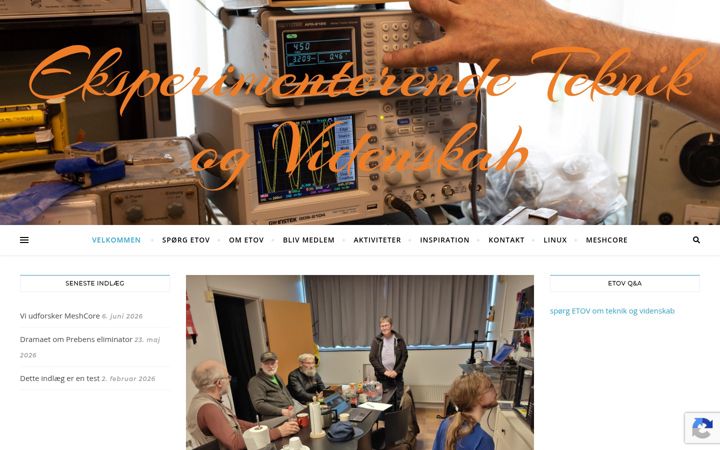 Screenshot von etov.dk