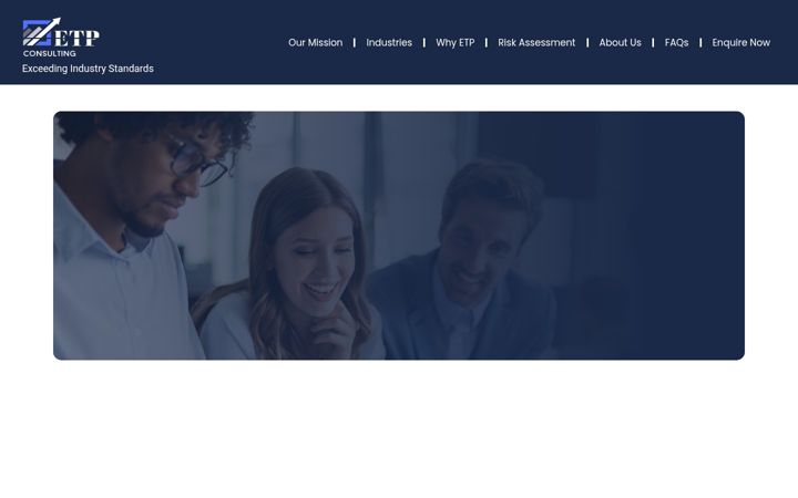 Screenshot of etpconsultancy.co.uk