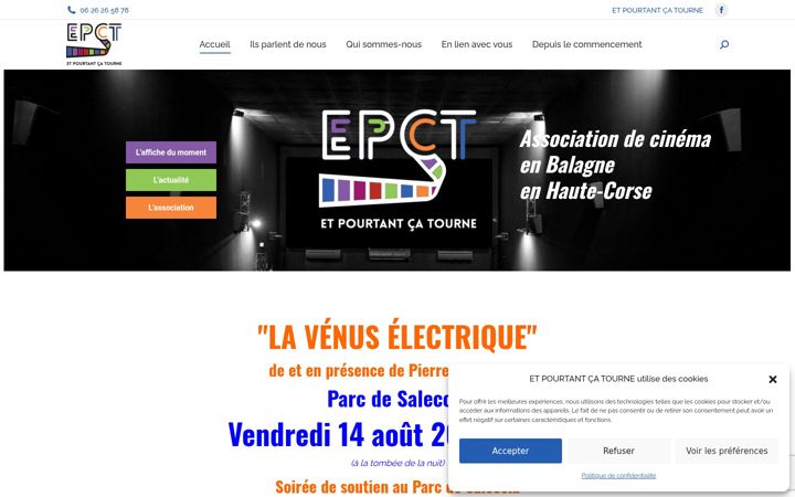 Screenshot of etpourtantcatourne.corsica