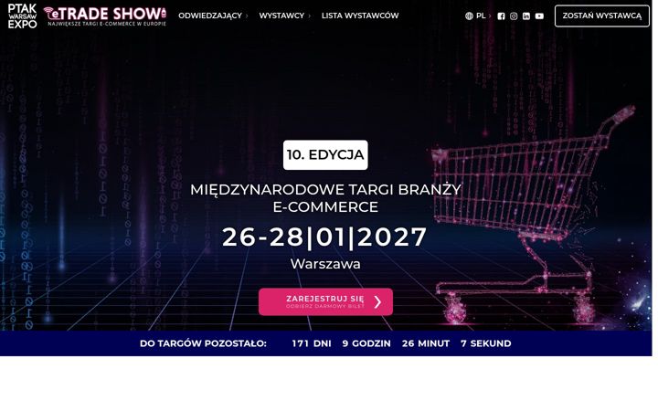Snímek obrazovky etradeshow.pl