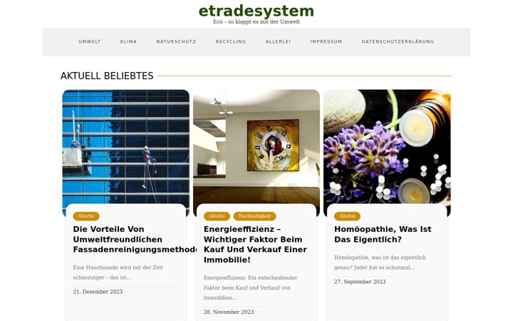 Screenshot of etradesystem.de