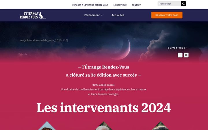 Ekrano kopija etrangerendezvous.fr