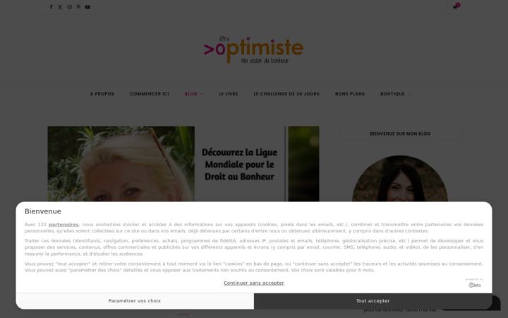 Ekrano kopija etre-optimiste.fr