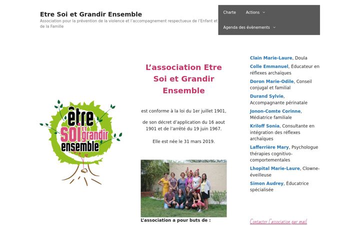 Ekrano kopija etre-soi-et-grandir-ensemble.fr