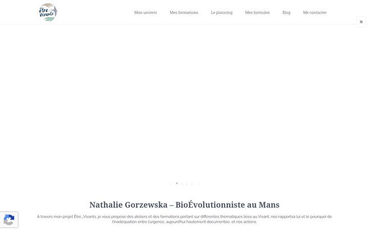 Screenshot of etre-vivants.fr
