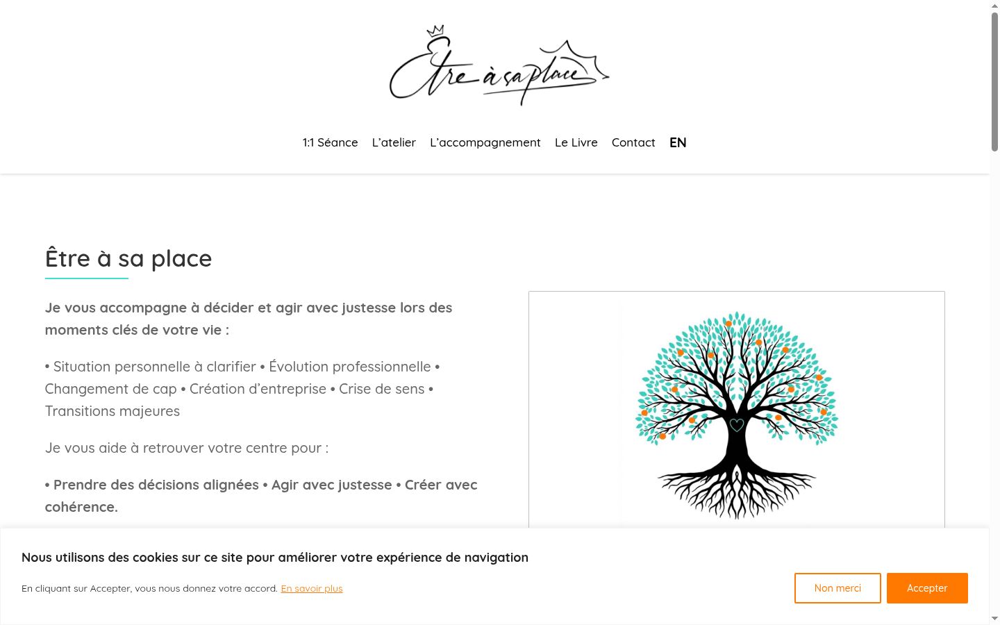 Screenshot tal-banner tal-kunsens muri qabel kwalunkwe interazzjoni