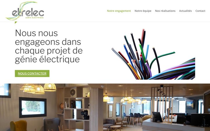 Screenshot of etrelec.fr