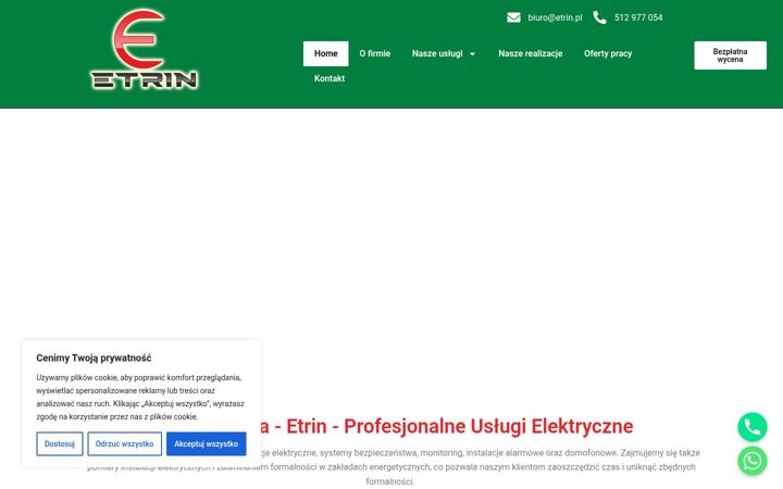 Snímek obrazovky etrin.pl