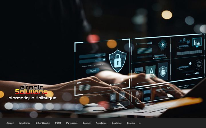Screenshot of etronic-solutions.com