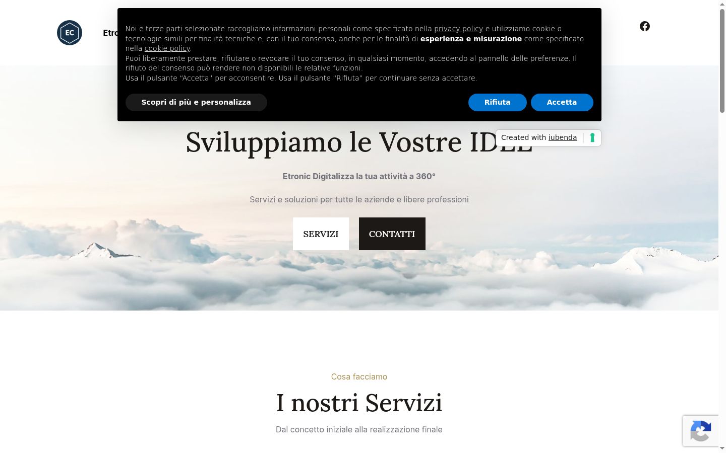 Sutikimo reklamjuostės, rodytos prieš bet kokią sąveiką, ekrano kopija