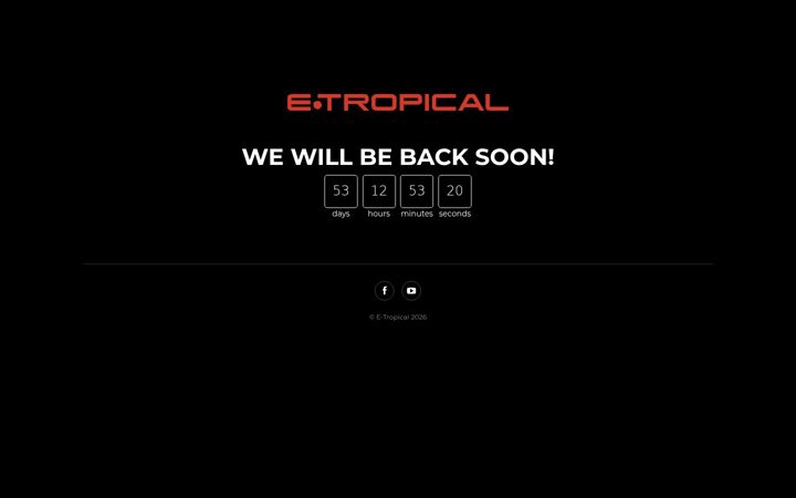 Screenshot stránky etropical.net