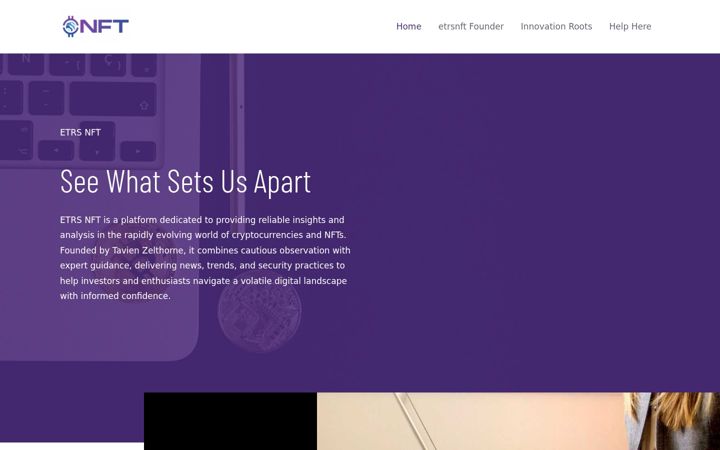 Screenshot of etrsnft.com