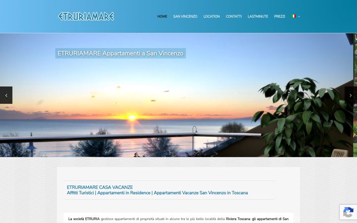 Snimka zaslona za etruriamare.it