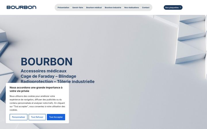 Snímek obrazovky ets-bourbon.fr