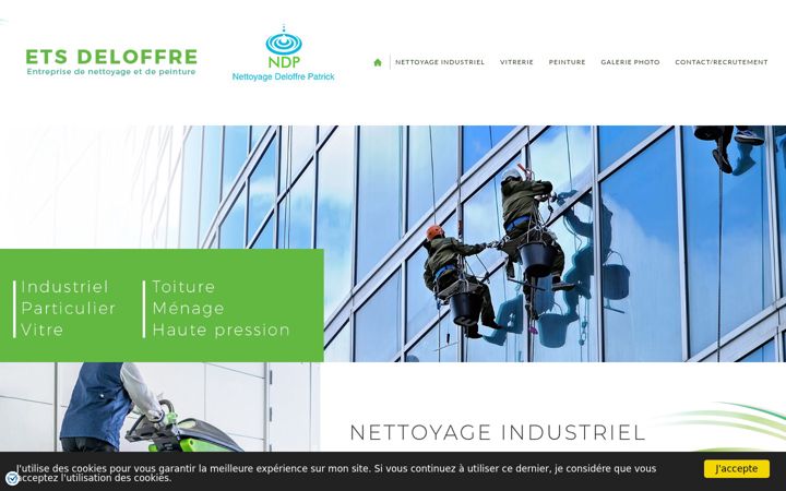 Screenshot of ets-deloffre.fr