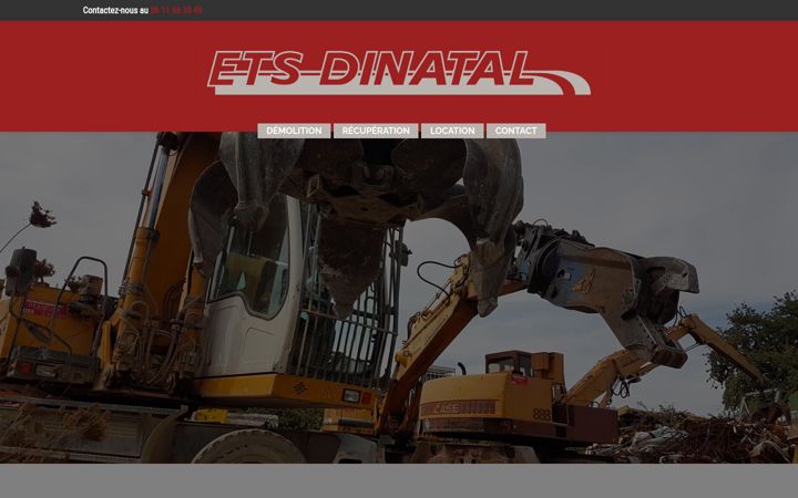 Screenshot of ets-dinatal.fr
