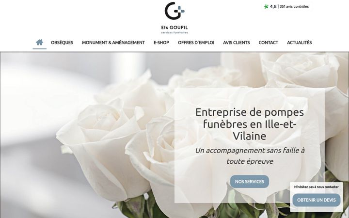Snímek obrazovky ets-goupil-avis.fr