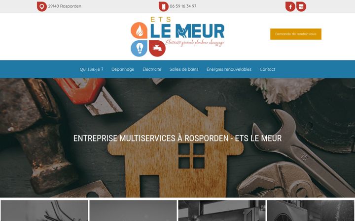 Screenshot of ets-lemeur-rosporden.fr