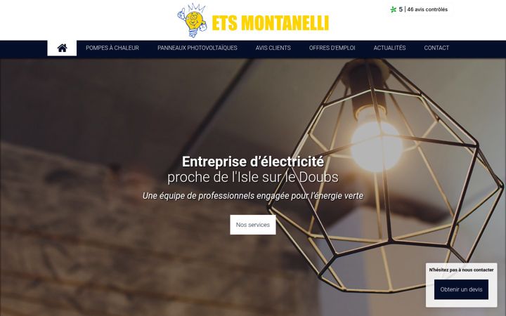 Screenshot of ets-montanelli.com
