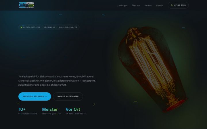 Screenshot of ets-moumni.de