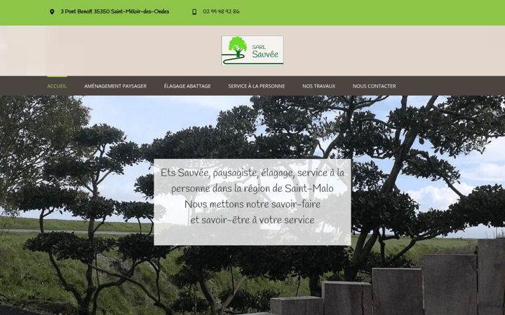 Screenshot of ets-sauvee.com