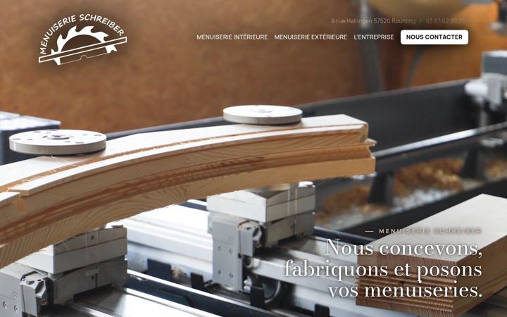 Screenshot of ets-schreiber.fr